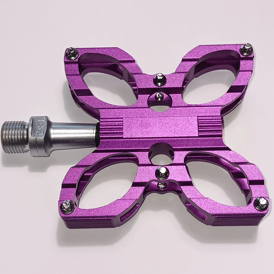 Par Pedales Morados 9/16" Rosca Foto 1 de 1