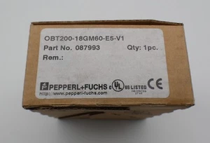 Pepperl+Fuchs Pulsador de Luz Reflectante OBT200-18GM60-E5-V1; 087993 - Imagen 1 de 3