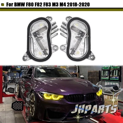 Yellow Angel Eye DRL Adaptive LED Module For BMW F80 M3 F83 F82 M4 LCI 2018-20 Foto 1 de 4