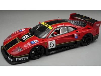 1996 FERRARI F40 LM #5 "STEFANO BUCCI" 1/18 MODEL CAR BY TECNOMODEL TM18-410 H - Image 1 of 3