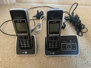 BT 6500 Twin Cordless Phone Answering Machine Caller ID - Photo 1/2