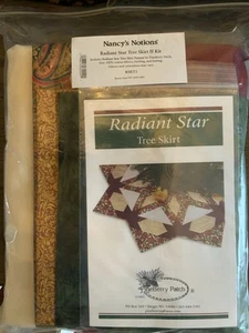 Radiant Star Tree Rock Quit KIT von PineBerry Patch enthält Stoff 45” x 45” - Bild 1 von 5