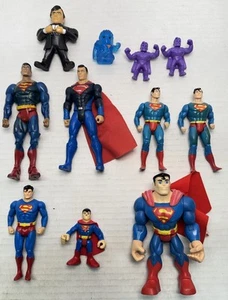 Lote de figuras de acción de DC Comics Superman Man of Steel cómic de colección Super Powers - Imagen 1 de 8