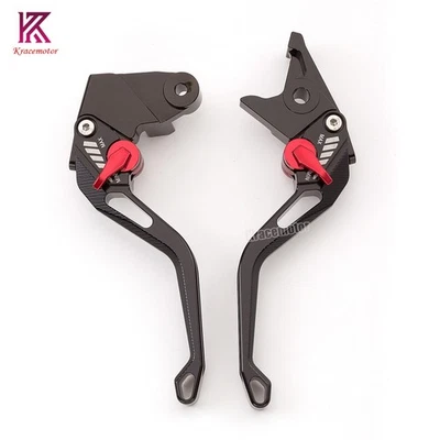 For Honda CBR600 F2 F3 F4 NC700 NC750S CNC 3D Rhombus Short Brake Clutch Levers Foto 1 de 4