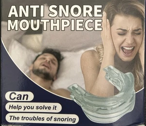Anti Snore Mouthpiece Sleep Aids Mouth Guards Stop Snoring Adjustable Bruxisms - Picture 1 of 6