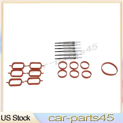 New Glow Plug Service Kit 0250603009 Fit  BMW E90 335d E70 X5 xDrive35d - Imagem 1 de 4