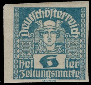 AUSTRIA P32 - Head of Mercury "1920 Newspaper Postage" (pc44426) - Picture 1 of 1