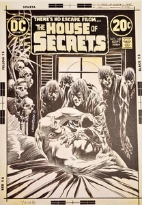 House of Secrets #100 Bernie Wrightson Original Kunstdruck gerahmtes Cover Poster - Bild 1 von 1