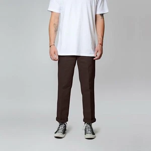 Dickies 874 Original Fit Pants Dark Brown Mens Streetwear Skate Apparel - Picture 1 of 2