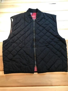 Marlboro Country Store Wende-Steppweste schwarz kariert kariert Erwachsene Large - Bild 1 von 7