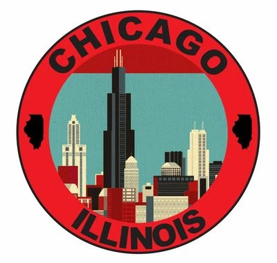 WINTER PARK PRODUCTS Chicago Illinois Sticker Decal R1080