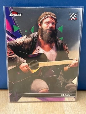 2021 Topps Finest WWE RAW #12 ELIAS - Image 1 of 2