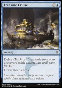 Treasure Cruise - Sorcery - MTG - Payset of 4 - Picture 1 of 2