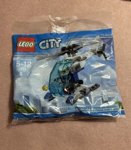 2017 Lego Police Helicopter Exclusive Polybag Set 30351 City Helicopter - Picture 1 of 2