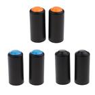 2-6pack 2 Pieces Battery Screw on Cap Cup Cover for Wireless Microphone