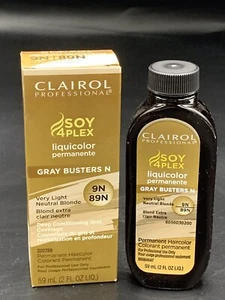 CLAIROL SOY 4 PLEX LIQUICOLOR 89N Lt Blonde Permanent Liquid Hair Color 2 fl oz - Picture 1 of 1