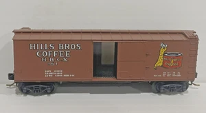 Hills Bros Coffee. N Scale. 40' Wood Sheathed Box Car, SSD. Road # 161. Kadee. - Picture 1 of 3