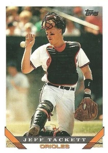1993 Topps Baseball #6 - Jeff Tackett - Baltimore Orioles - Picture 1 of 2