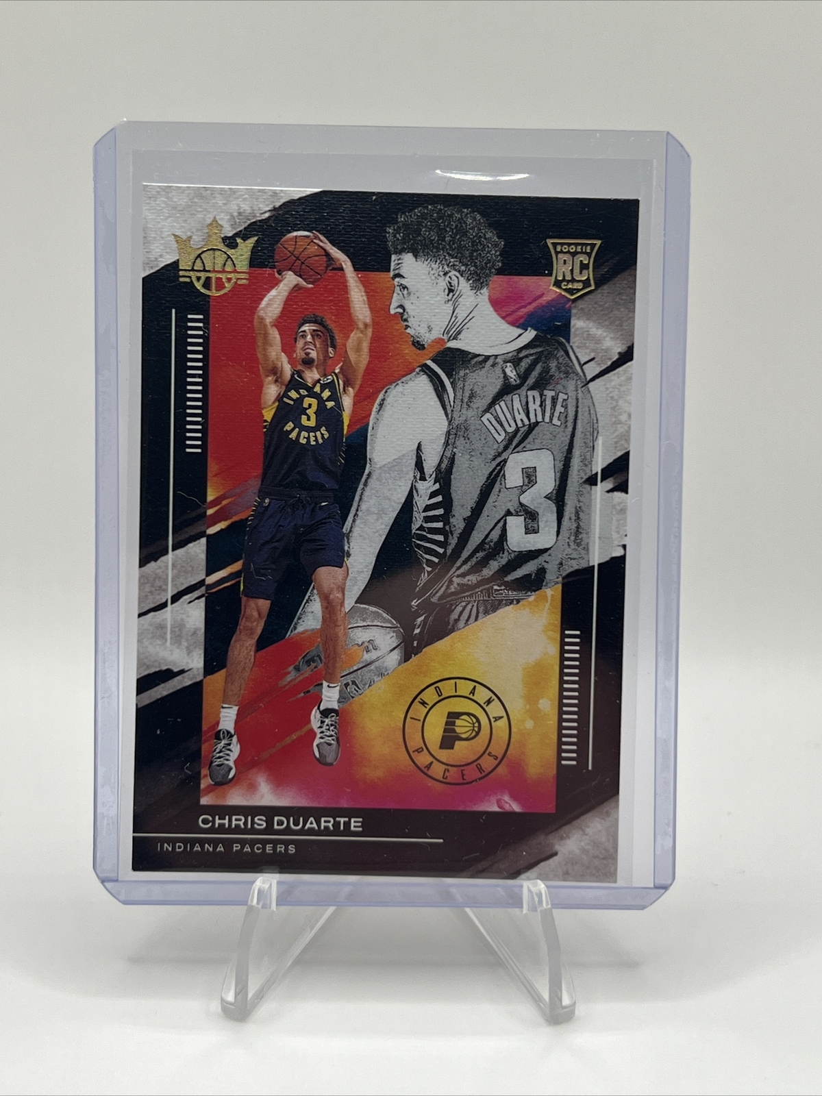 Chris Duarte- 2021/22 Panini Court Kings Level 3 No. 142 SSP