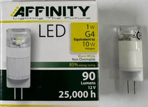 1x 1W (=10W) G4 12V Capsule LED Ultra Low Energy Light Bulb Halogen Replacement - Picture 1 of 5