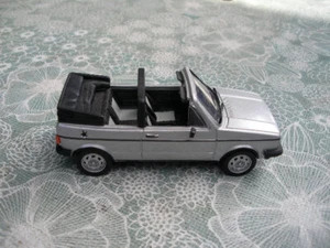 Detail Cars 1:43 VW Golf 1 Cabrio offen in silber Art. 274 PB119 - Imagen 1 de 4