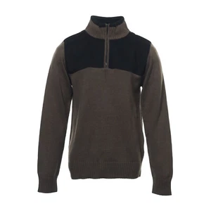 Field Gear Herren Rindenstrick Baumwollmischung 1/2 halber Reißverschluss Pullover $ 90 - Bild 1 von 7