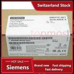 New Siemens 6GK5208-0BA00-2AC2 6GK5 208-0BA00-2AC2 SCALANCE XC208 manageable - Bild 1 von 7