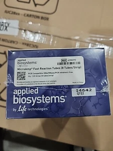 Applied Biosystems MicroAmp Fast Reaction Tubes (8 Tubes/Strips Ref 4358293 - Picture 1 of 4