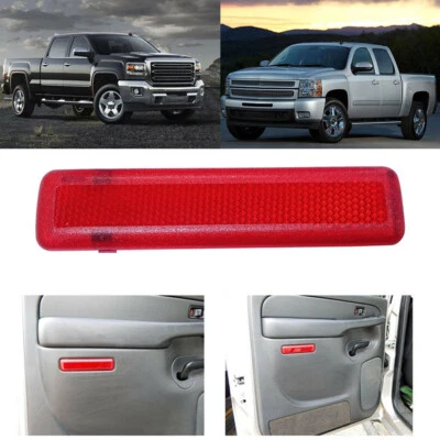 Left Side Rear Door Reflector Panel For Chevrolet Silverado 1500 2500 2003-2006 - Image 1 of 4