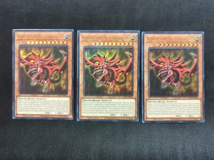 * 3x - EGS1-EN001 - Slifer the Sky Dragon - LP - Picture 1 of 2