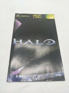 Halo Combat Evolved (Microsoft Xbox, 2001) AUTHENTIC MANUAL ONLY