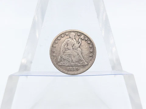 1859 Seated Liberty Half Dime **Better Date, Great Eye Appeal!** #1 Cover
