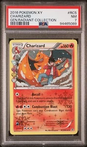 PSA 7 Charizard Holo RC5 2016 Pokemon Generations Radiant Collection 5089 - Picture 1 of 2