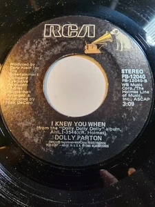 Dolly Parton - Old Flames Can't Hold A Candle to You & I Knew You When-VG+ F213 - Picture 1 of 1