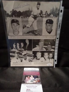 Walt Alston Signed Black and White Magazine Photo JSA COA Ltb2 -1 # - Picture 1 of 5