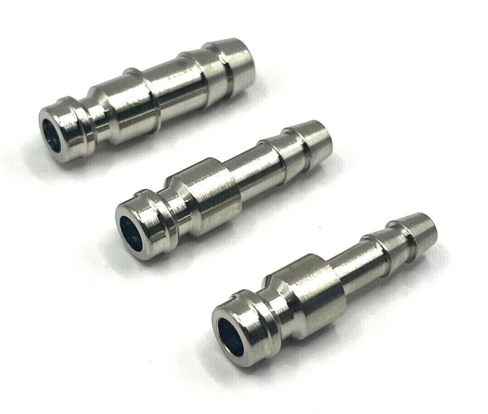 TST PCL Mini Air Line Hose Barb Male Plug Coupling Rectus Series 21 Connector