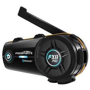 FX8 PRO 10 Rider Intercom Communication Motorcycle Helmet Bluetooth Headset 2KM - Picture 1 of 13