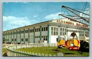 Crescent Park, Riverside RI Postkarte Der schöne Ballsaal der Alhambra, Kinderfahrt - Bild 1 von 2