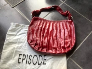 EPISODE red patent leather handbag great clean condition - Picture 1 of 7