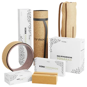 Kintex Yoga Sets, Yogamatte, Yogarad, Yogablock, Yogatasche, Pilates, 4 Optionen - Bild 1 von 11