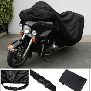 XXXL Motorcycle Cover Black Fit For Yamaha Royal Star Venture Classic XVZ1300 - Picture 1 of 5