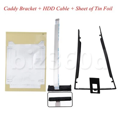 2.5 SSD TRAY Caddy Hard Drive Kit For Lenovo L580 L590 HDD Bracket Cable TinFoil - Image 1 of 4