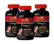 Omega 3 vitamins - OMEGA 8060 FATTY ACID - Protection from vision loss - 3 Bot
