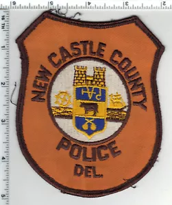 New Castle County Police (Delaware) 4° emissione uniforme toppa spalla decollo - Foto 1 di 1