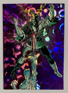 1992 Silver Surfer Single Trading Prism Card Comic Images In-Betweener Card #31 - Bild 1 von 2