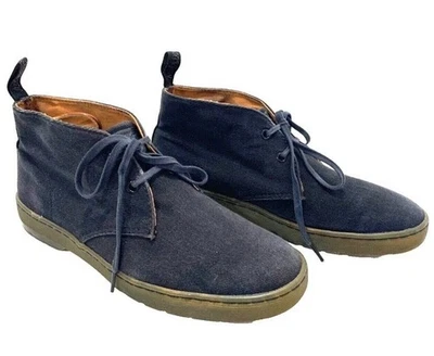 Botas Dr. Martens Para Hombre 11 Azul Mayport Lona Desierto Con Cordones Corte al Tobillo Foto 1 de 2