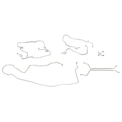 Chevrolet Impala Caprice Wagon 1991-94 juego completo de línea de freno tubos 9 piezas OE Foto 1 de 4