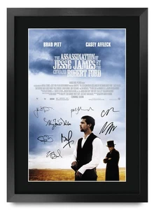 Assassination of Jesse James 2007 Brad Pitt Poster Signed Print for Movie Fans - Imagen 1 de 7
