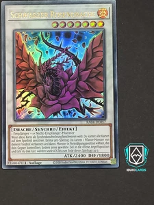 ⭐Schwarzer Rosendrache ⭐RA04-DE057 •Yu-Gi-Oh! • Ultra Rare • Near Mint • Deutsch - Bild 1 von 1