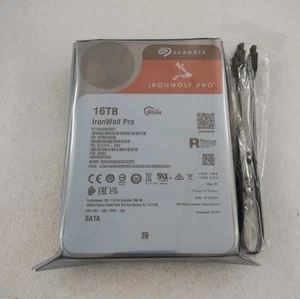  New Seagate IronWolf Pro ST16000NT001 16TB 7200RPM 256MB 6Gb/s SATA 3.5" HDD - Bild 1 von 5